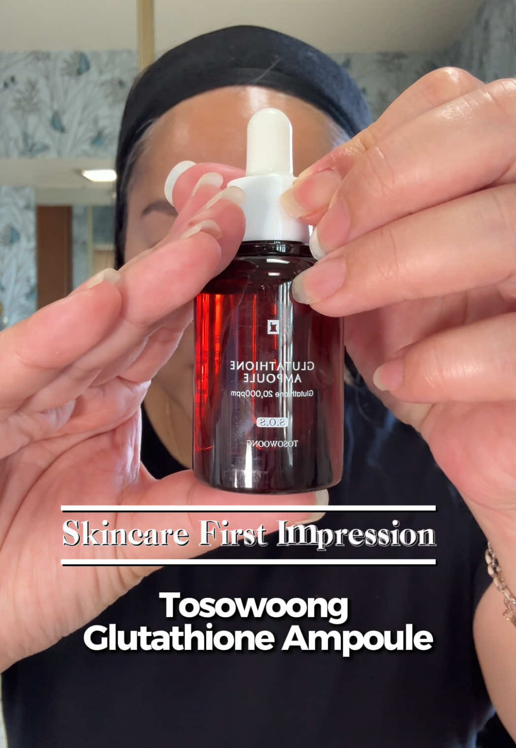 Ampoule Visage TOSOWOONG Glutathion 30ml – Corée – Unisexe